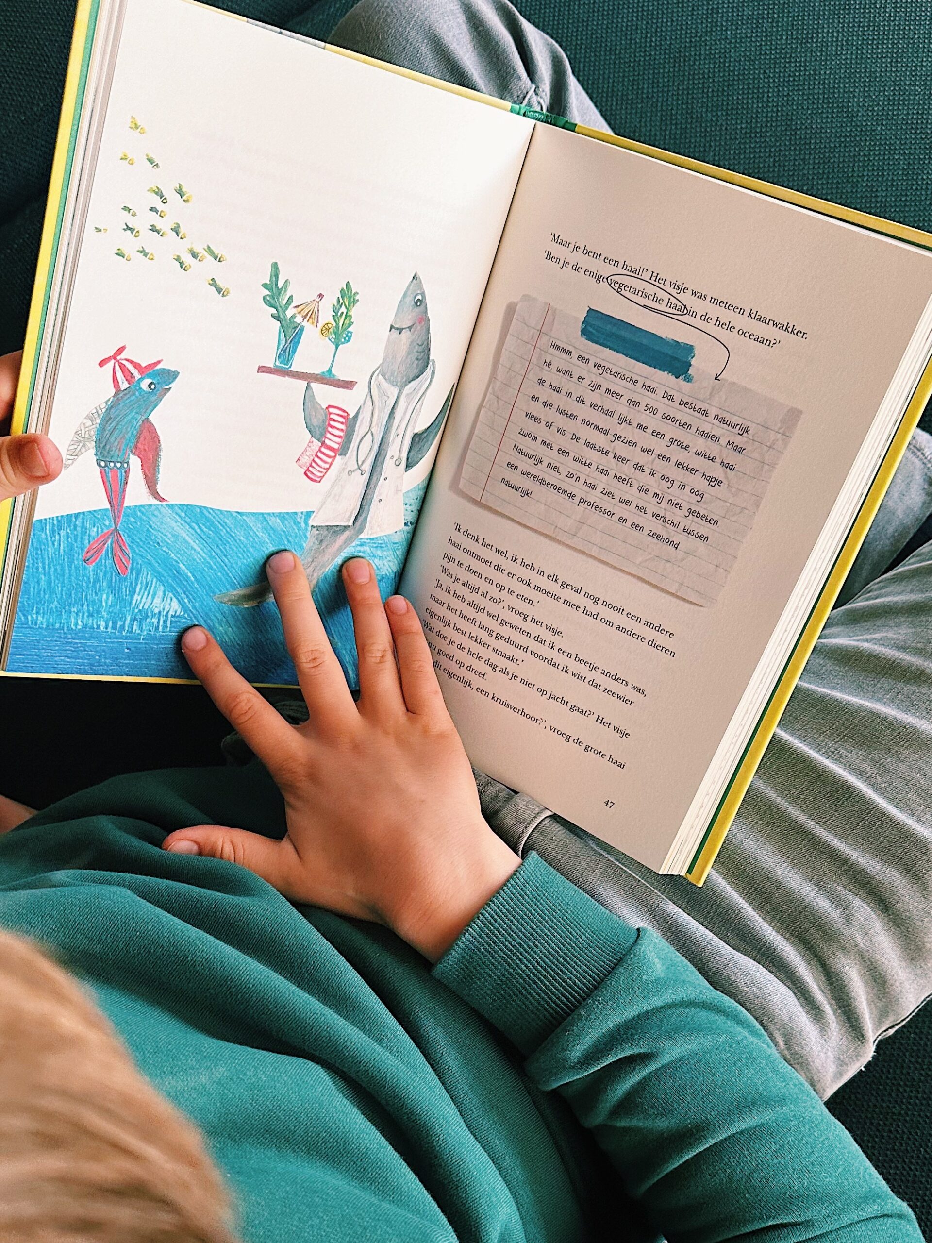 Processed with VSCO with c1 preset Nee | Voorlezen na de kleuterklas